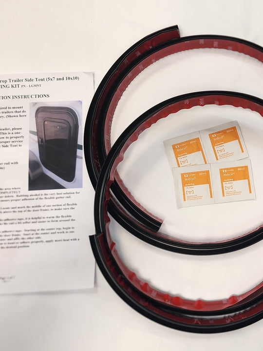 Mounting Kit for Trailer Side Tents 10x10 and 5x7