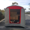 T@B 320 Trailer Clamshell Tent - Silver with Red Trim - PahaQue Wilderness