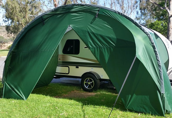 R-Pod Awning Solid Front Wall Accessory - PahaQue Wilderness