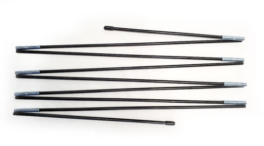 226-Inch Rubber Tip Pole Set