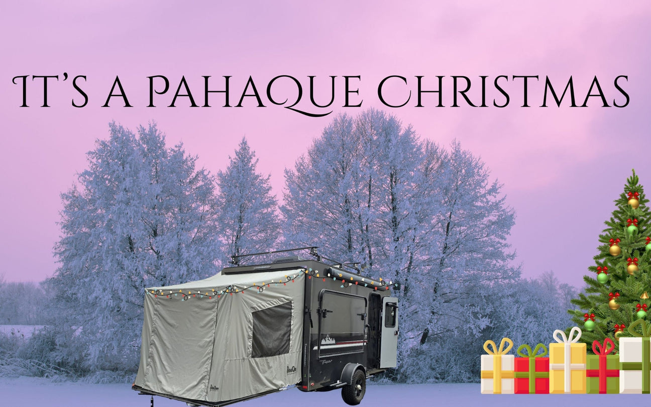 Black Friday Week Starts Nov 20 on an orange background. There are decorated boxes with gifts, ornaments, and a Christmas tree on the right side of the image.