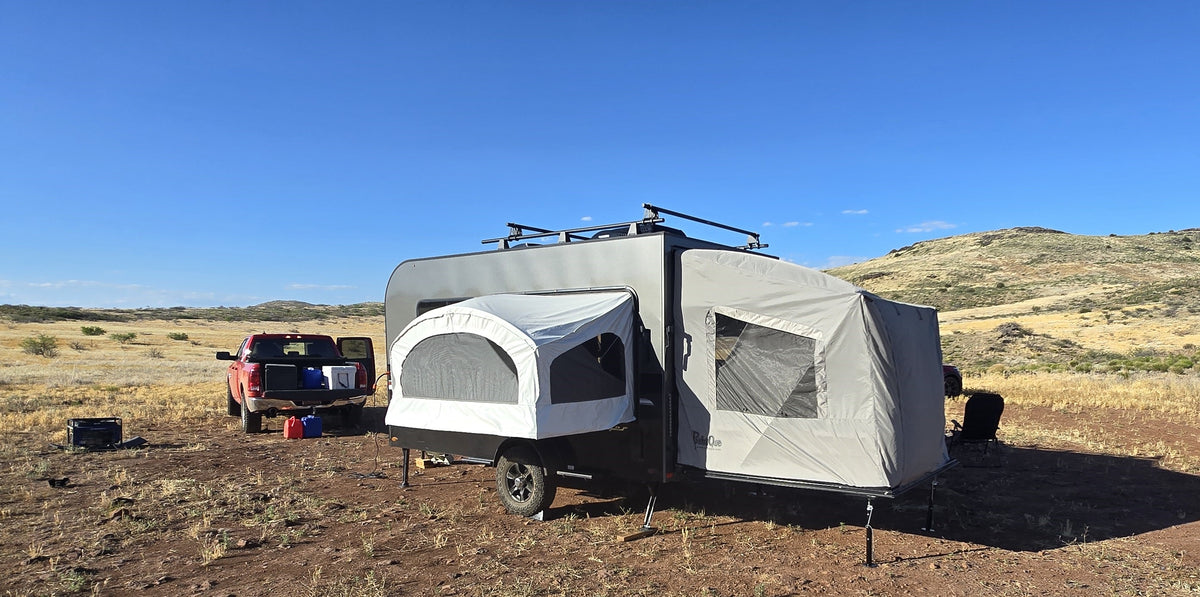 Toy Hauler Ramp Tent: Expand Your Adventure Space – PahaQue Wilderness