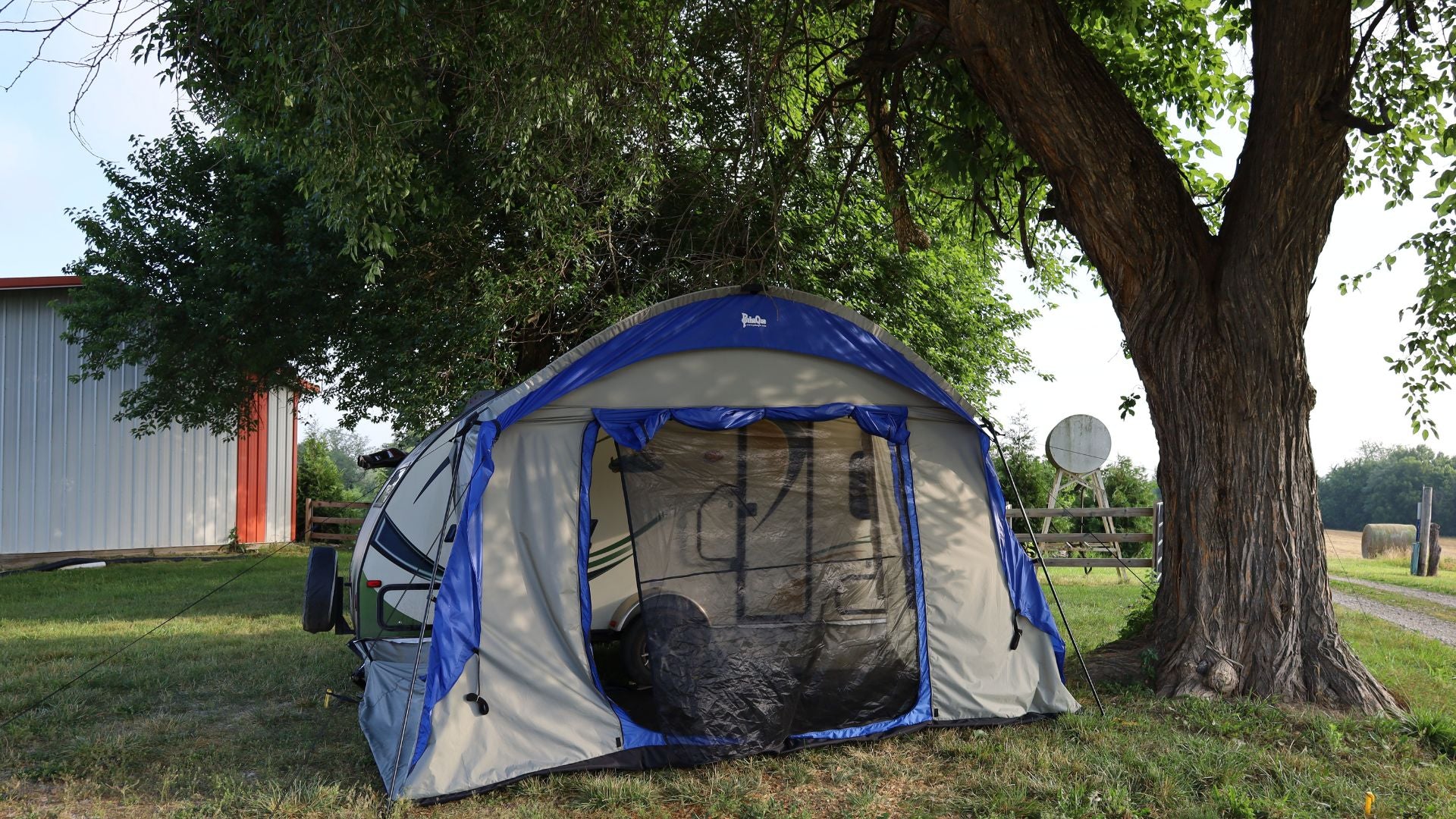 Forest River R-Pod Trailer Side Tent for Camping Comfort PahaQue Wilderness Forest River R-Pod Trailer Side Tent for Camping Comfort PahaQue Wilderness
