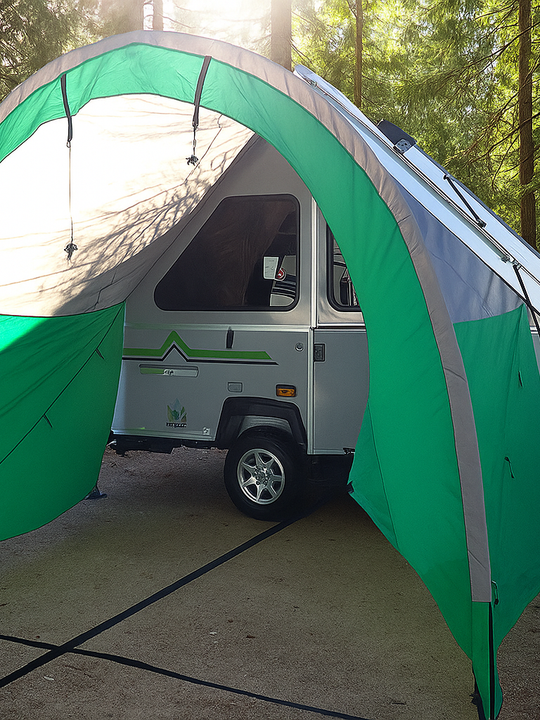 A Frame Trailer Awning for Aliner Chalet Rockwood and Jayco Trailers 12ft 15ft 18ft Box Sizes