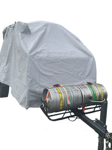 Campinawe Trailer Cover by PahaQue Heavy Duty MagnaTuff Fabric Weather Proof and Breathable Material