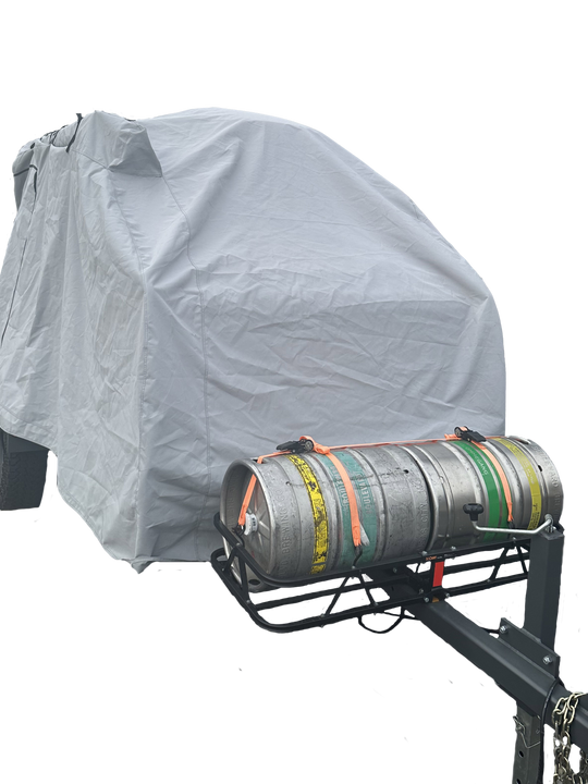 Campinawe Trailer Cover by PahaQue Heavy Duty MagnaTuff Fabric Weather Proof and Breathable Material