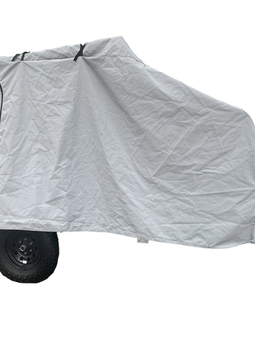 Campinawe Trailer Cover by PahaQue Heavy Duty MagnaTuff Fabric Weather Proof and Breathable Material