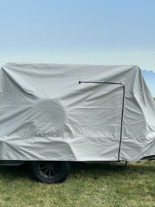 Hero Trailer Cover by PahaQue Heavy Duty MagnaTuff Fabric Protection