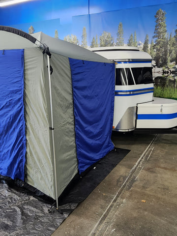 Tente latérale de remorque suricate