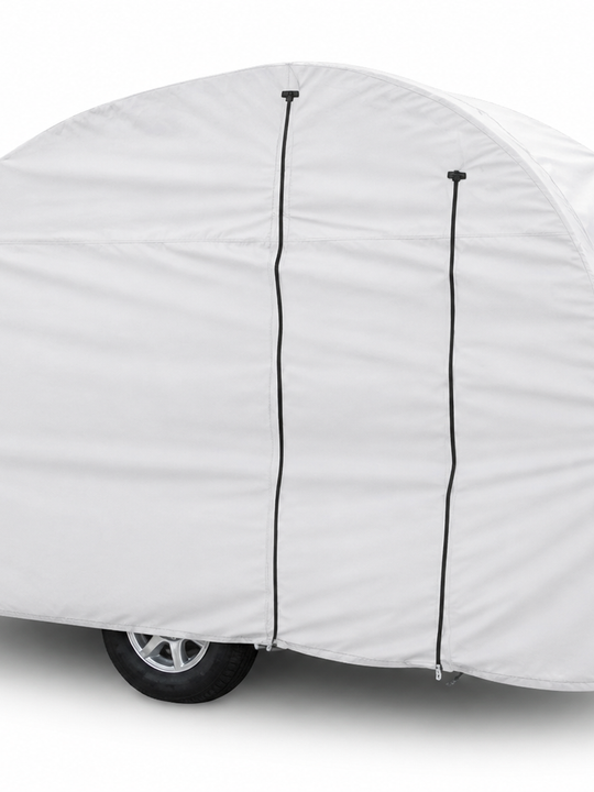 Little Guy Max Trailer Cover by PahaQue Premium Weather Protection Heavy Duty MagnaTuff Fabric