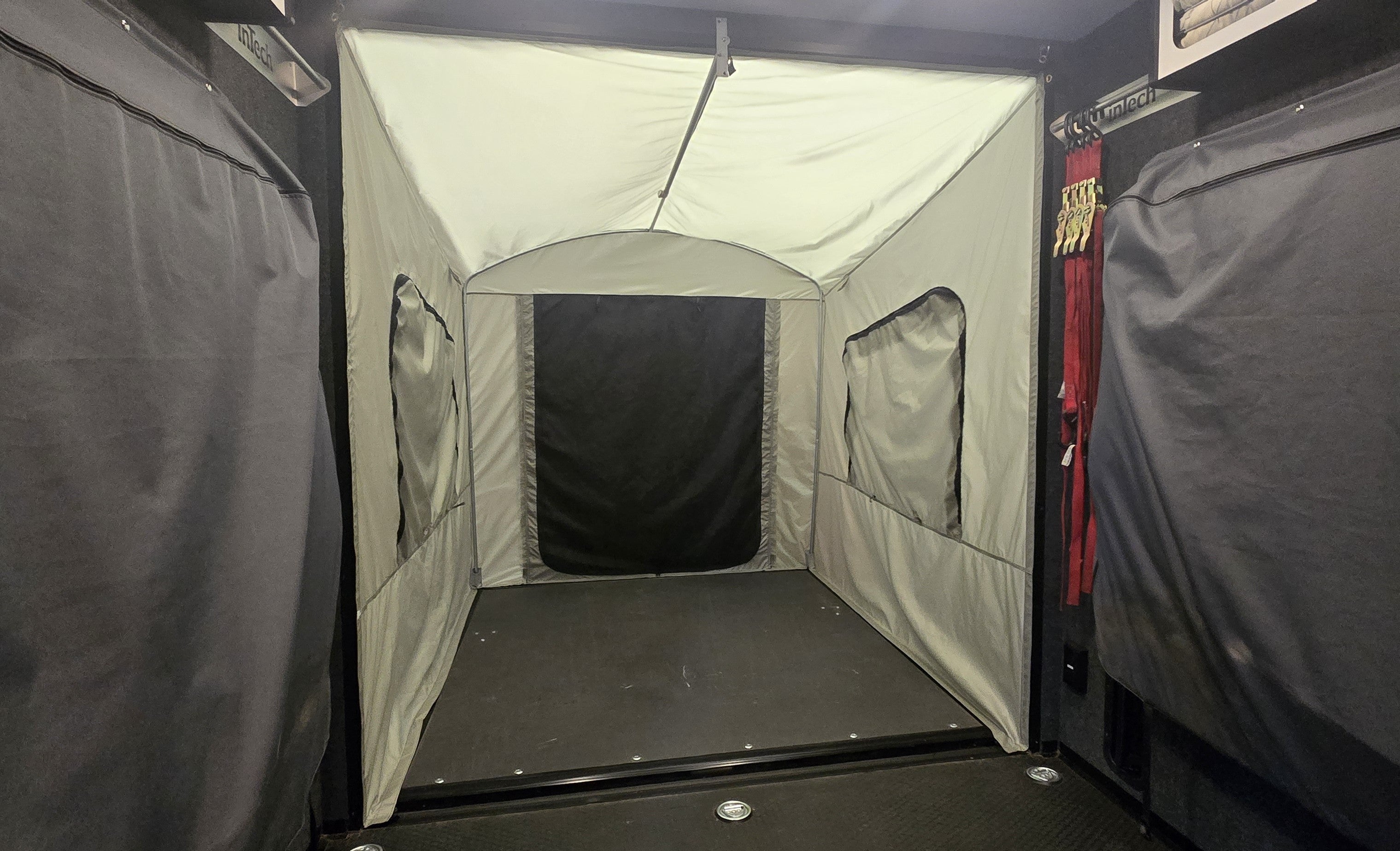 Custom Toy Hauler Patio Ramp Tent for Outdoor Use – PahaQue Wilderness