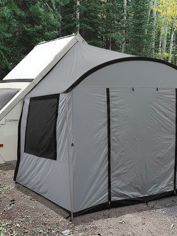 A-Frame Trailer Side Tent for Aliner Chalet Rockwood Jayco 12 Foot and 15 Foot Box Sizes