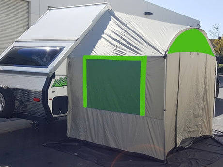 A-Frame Trailer Side Tent (Aliner/Chalet/Rockwood/Jayco) - PahaQue Wilderness