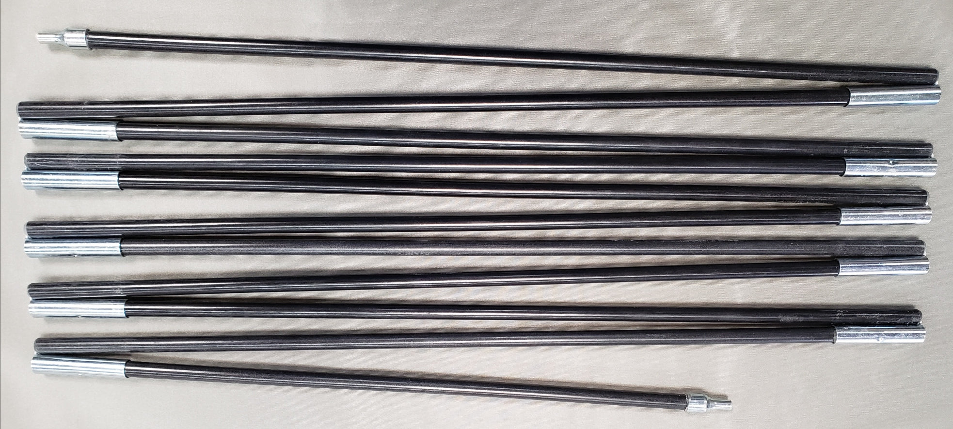 277 Inch Grommet Tips Pole Set for Liberty Outdoor Mini Awnings and Mini Side Tents
