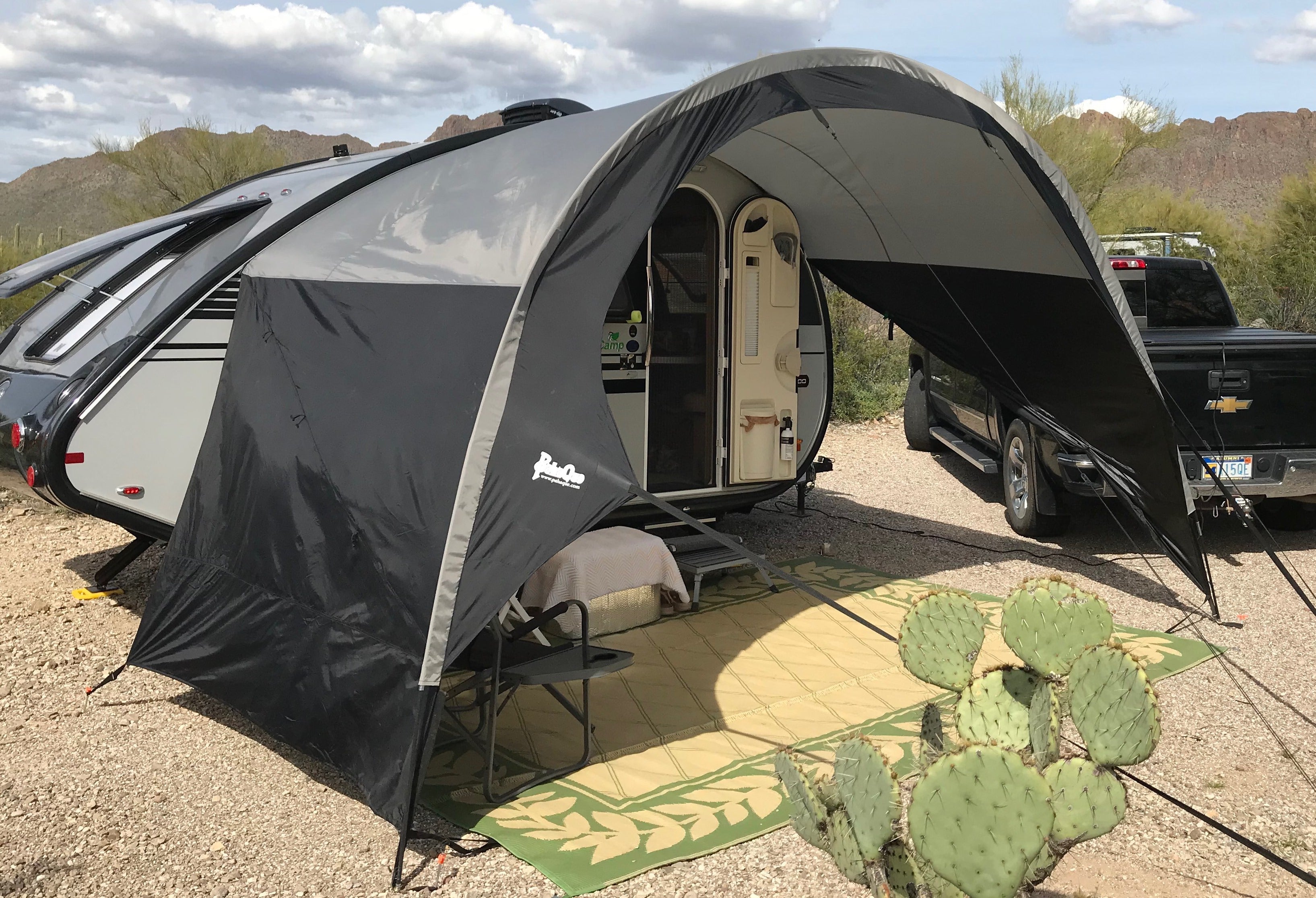 Nucamp T@B 400 Trailer Awning by PahQue – PahaQue Wilderness