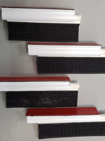 Connecteurs de cordon Velcro Keder - Ensemble de 4 (pour tente latérale R-Pod)