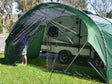 T@B 320 Trailer Awning Mesh Front Wall Accessory - PahaQue Wilderness