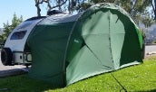 R-Pod Awning Solid Front Wall Accessory - PahaQue Wilderness
