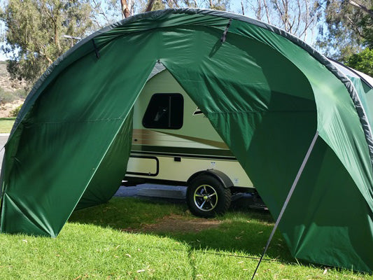 T@B 320 Awning Solid Front Wall Accessory - PahaQue Wilderness