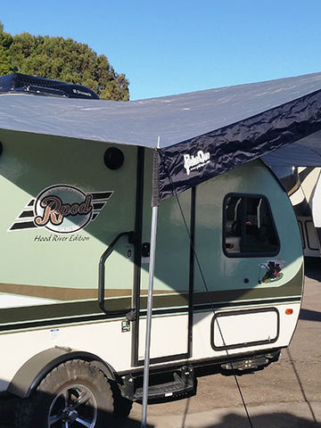 R-Pod Trailer Canopy - Silver w/ Black Trim