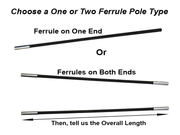 9.5mm diameter - Single Section - PahaQue Wilderness