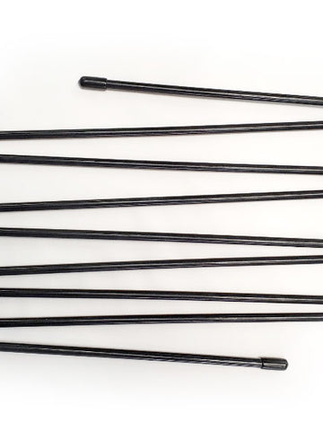 Ensemble de poteaux à pointe en caoutchouc de 214 pouces