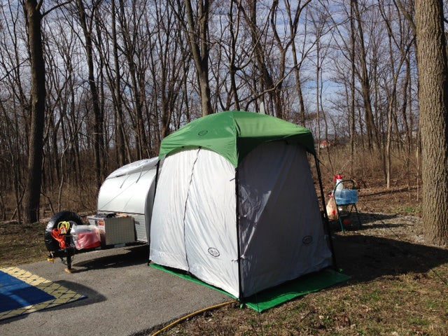 tent remorque 5x7 Trailer Side Tent Screen Room for Camping and Outdoor Adventures