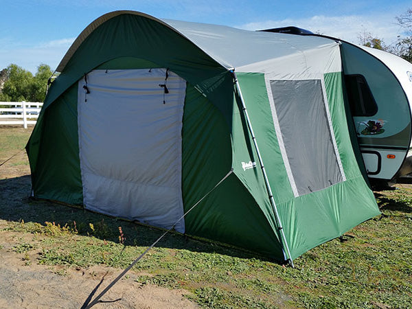 camper tents for sale SILVER/FOREST GREEN TRIM